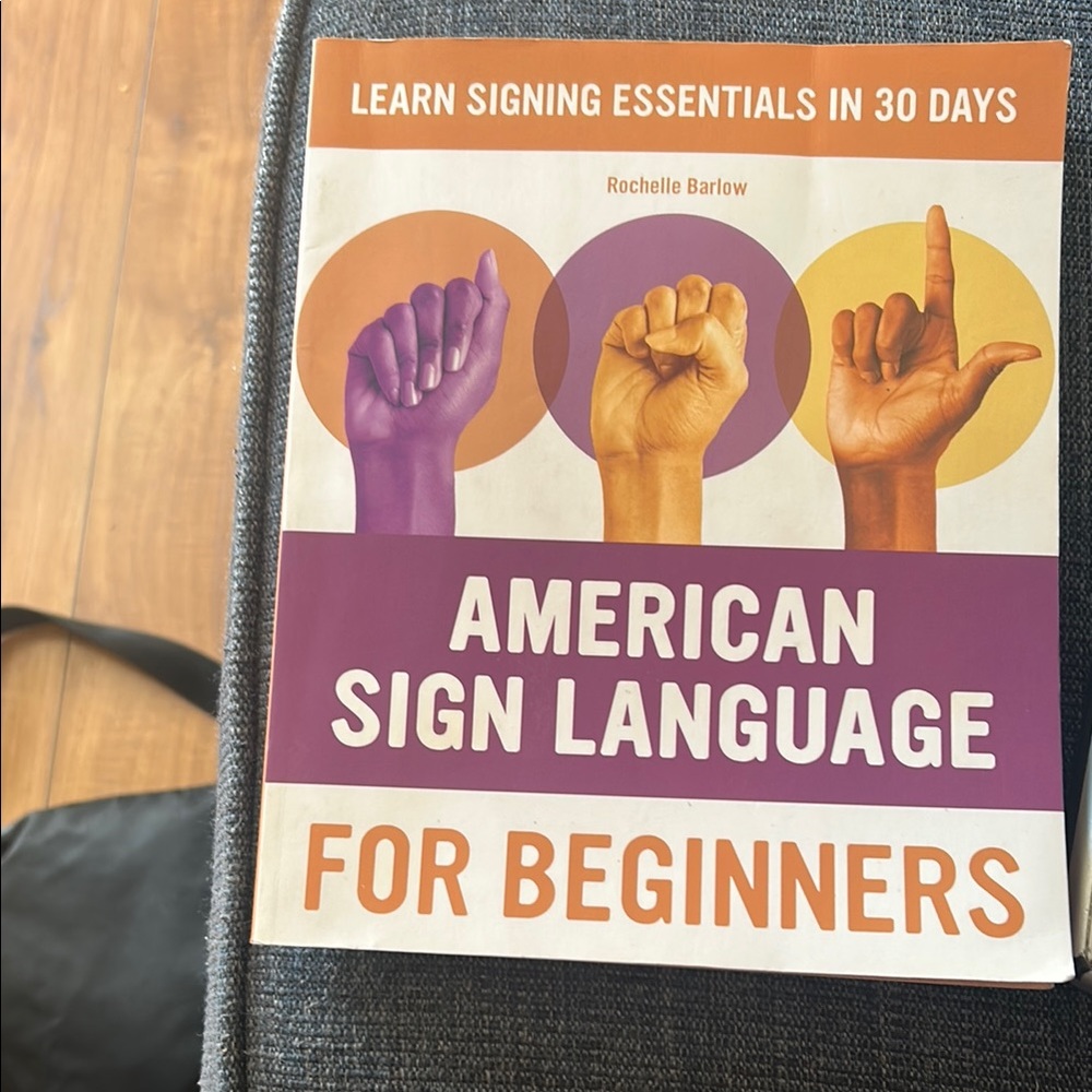American Sign Language for Beginners Book